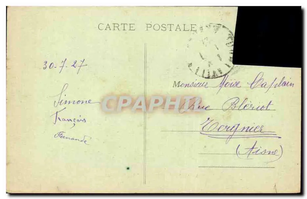 Cidre-Transport — Die pittoreske Normandie — Le Goubey, Verlag, St-Pierre-Église - Rückseite