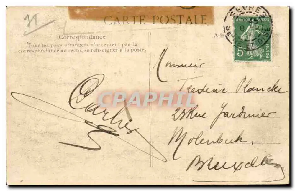 Versailles — Das Auto, das bei der Krönung von Charles X verwendet wurde — Éditions de Versailles, n° 312 - Rückseite