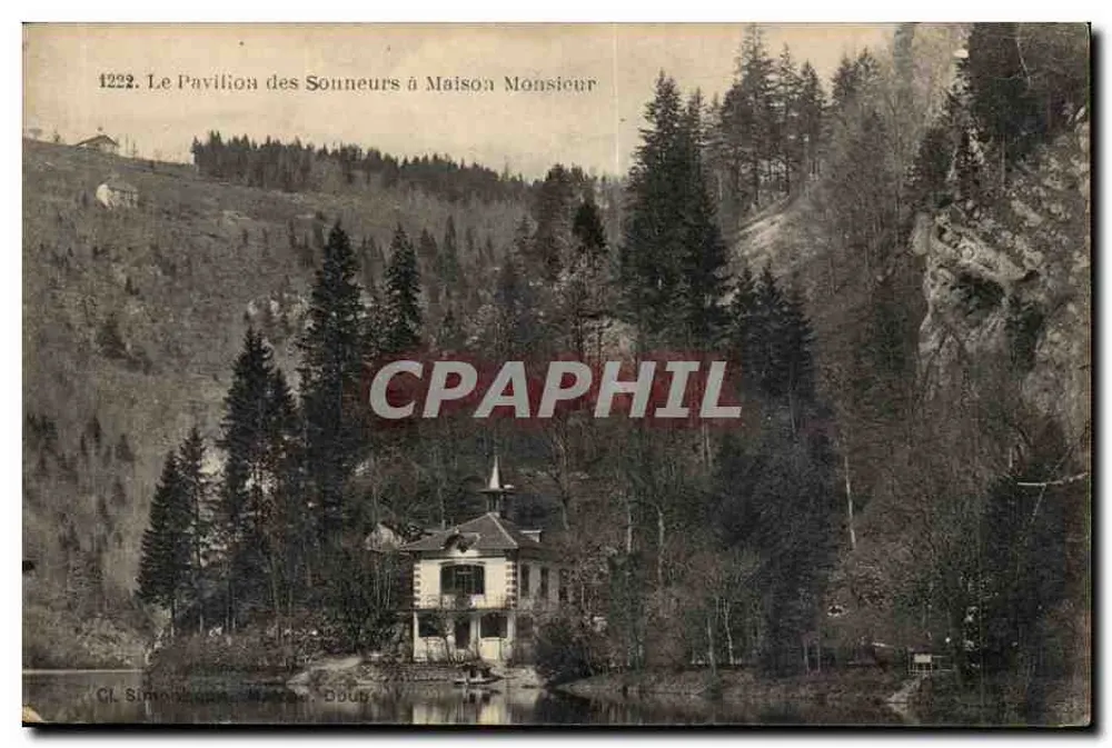 Das Pavillon der Souneurs bei Maison Monsieur — CL Simondan, Haute-Savoie - Vorderseite
