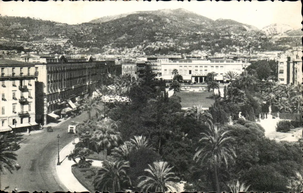 Nice - Les Jardins Albert Ier, das Casino und das Théâtre de Verdure — Nr. 68 - Vorderseite