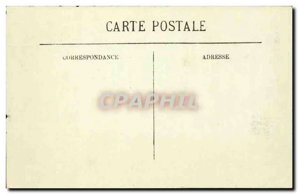 Lourdes — Tal von Argelès und die Pyrenäen vom Pic du Jer aus gesehen — LL. — Nr. 157 - Rückseite