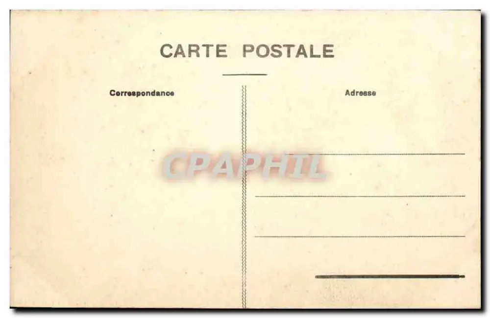 Albi - Der Plateau du Vigan und die Kathedrale — phototypie Poux, Albi, Nr. 50 - Rückseite