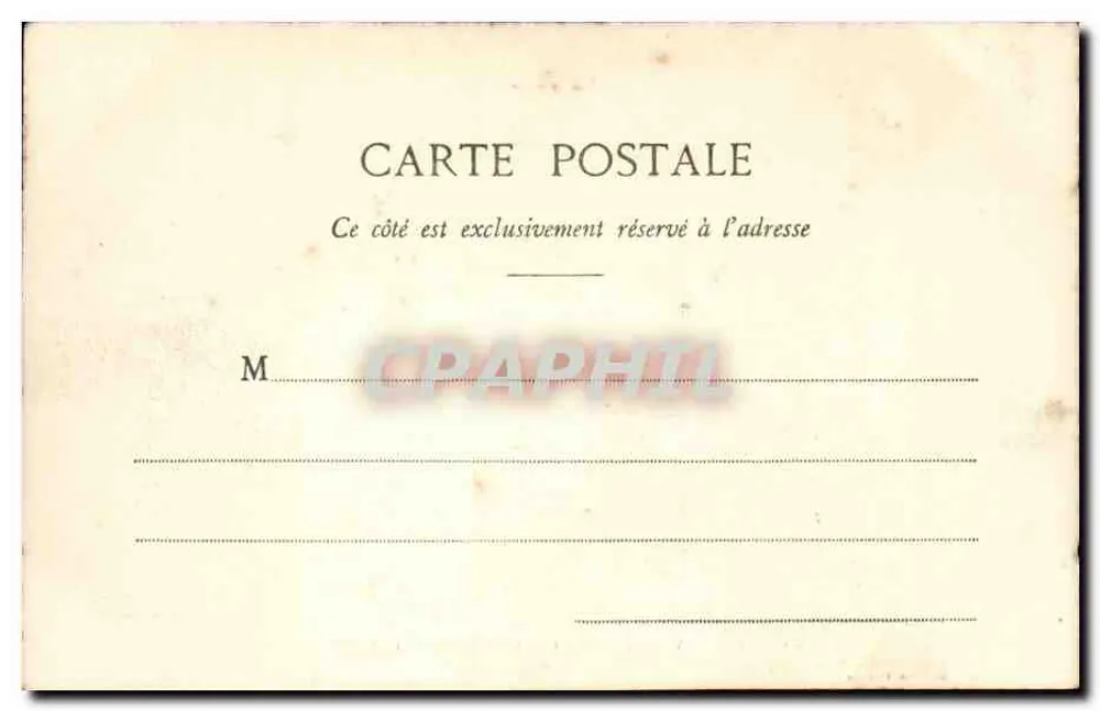 Castres — Allgemeiner Blick auf das Stadtzentrum — Phototypie Labouche frères, Toulouse, Nr. 12 - Rückseite