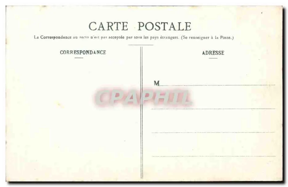 Clermont-Ferrand — Vista geral — Editor: L. P. L. (n° 436) - Verso