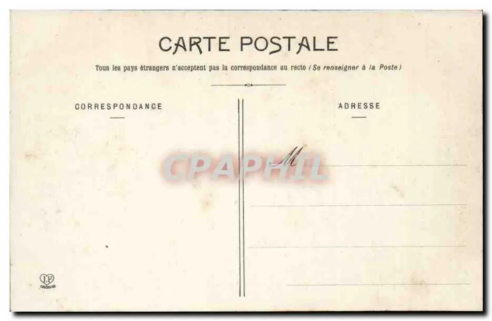 Amélie-les-Bains — Vista geral do Leste — Fototipia Lapouche, Toulouse - Verso