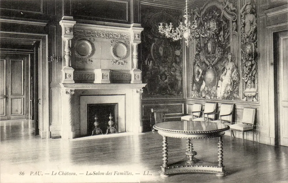 Pau — Das Schloss — Le Salon des Familles — LL, n°86 - Vorderseite