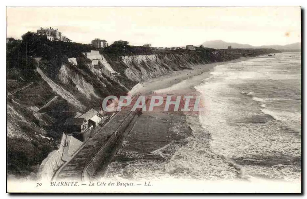Biarritz — Pobrzeże Basques — LL, nr 70 - Awers