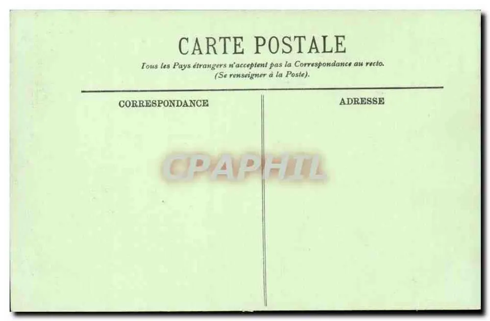 Biarritz — Ansicht aus der Grotte des Leuchtturms — LL, n° 208 - Rückseite
