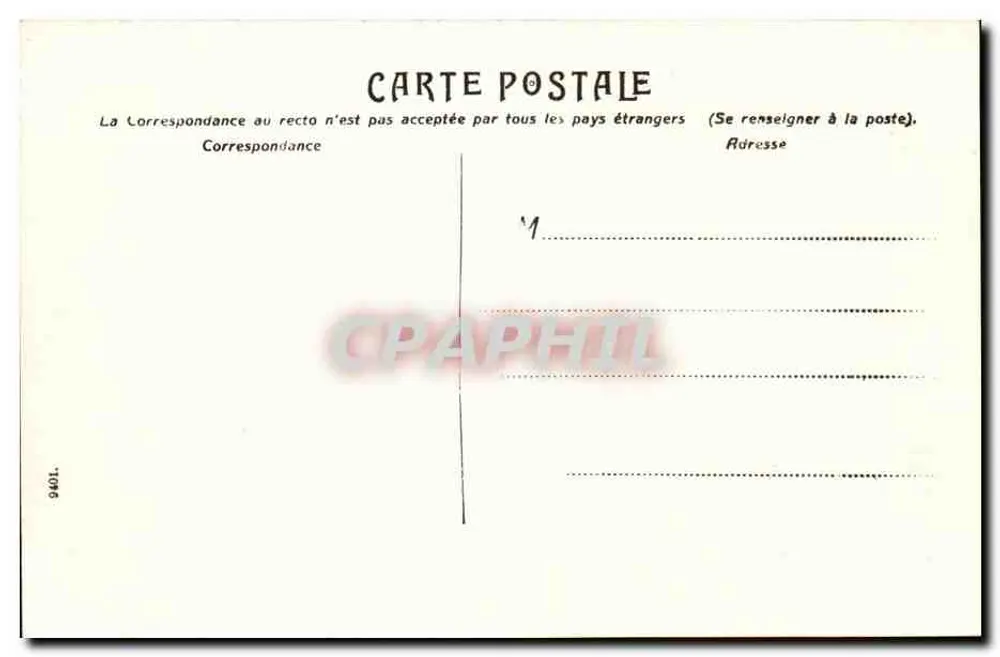 Gérardmer — As Casernas e o Lago — Bijonterie-Souvenirs-Gérardmer, n°4 - Verso