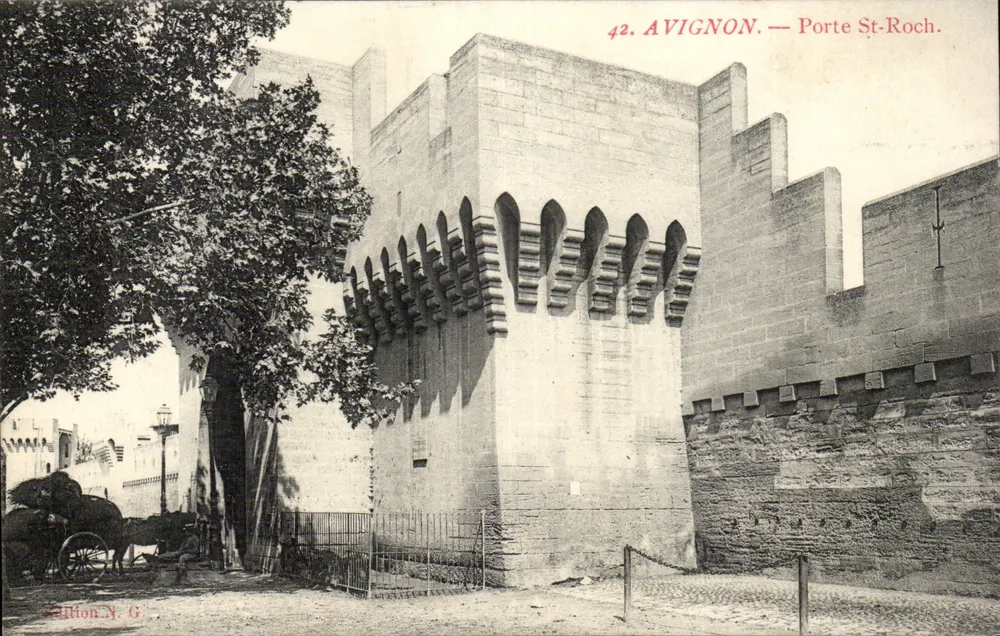 Avignon — Porta St-Roch — Edição N. G. n°42 - Frente