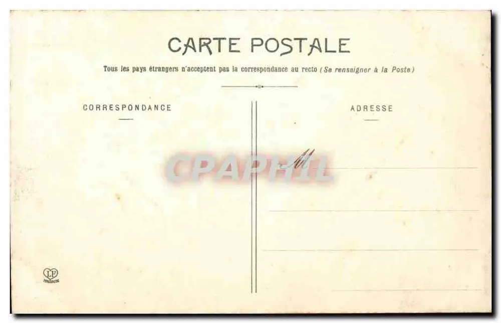 Albi - Die Chaussée und die Mühlen (Rechte Seite) — Fotografie Lachèze Frères, Toulouse — Cliché A. Trantoul — n° 394 - Rückseite