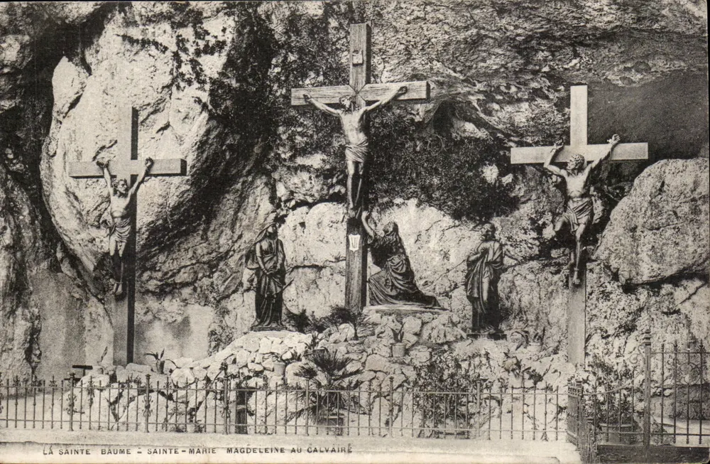 La Sainte-Baume - Sainte-Marie-Magdeleine am Kalvarienberg — unbekannter Verleger - Vorderseite