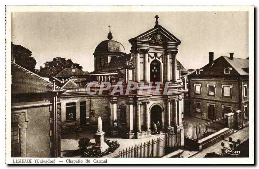 Lisieux (Calvados) — Capela do Carmelo — Editor Cim - Frente