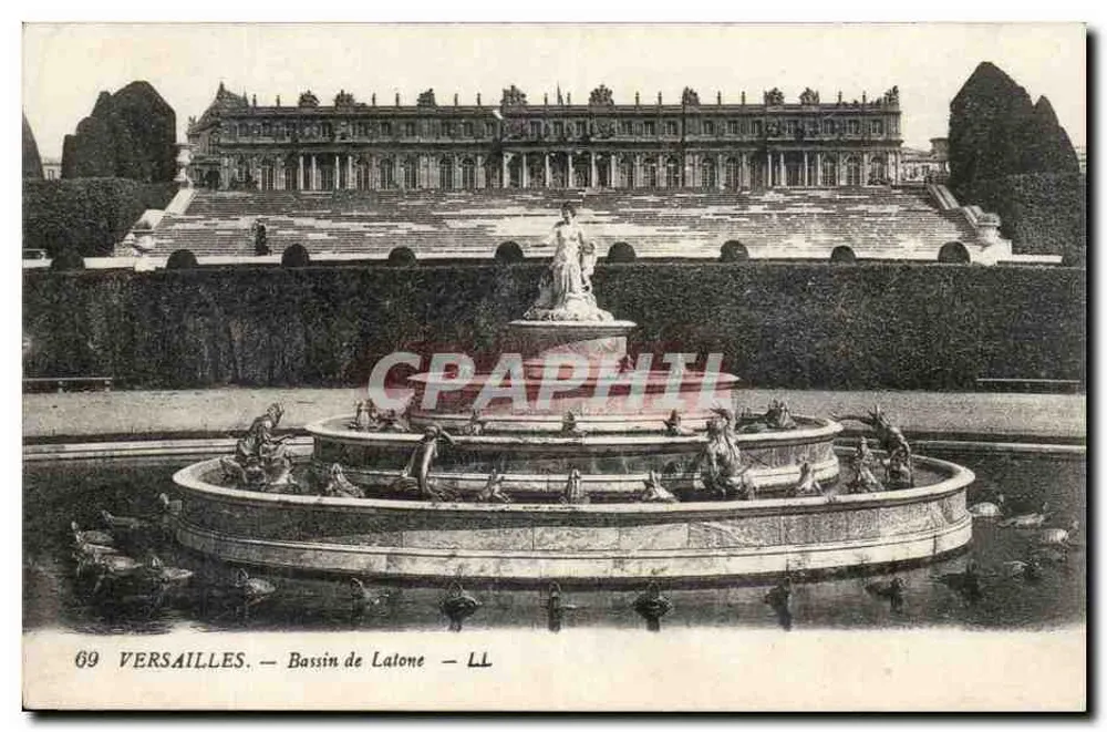 Versailles — O Bassin de Latone — LL - Frente