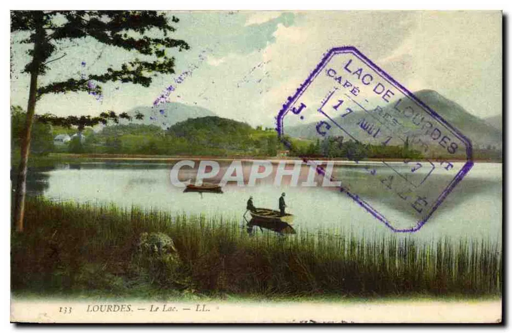 Lourdes — O Lago — LL. — J. CASSALE - Frente