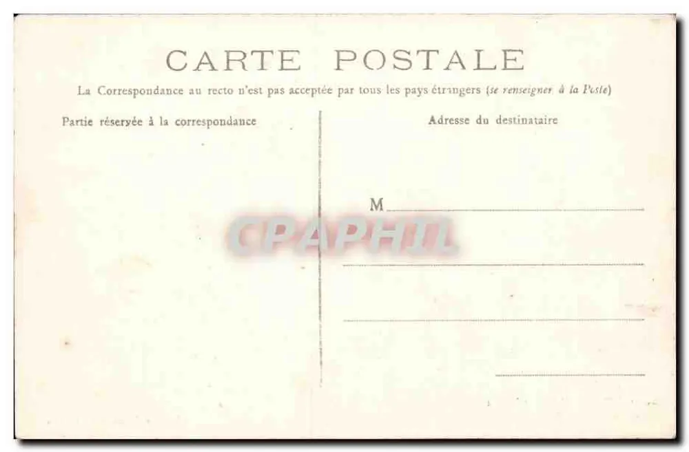 Compiègne — Castelo, Quarto da Imperatriz — Edição Roparzelle Galeries - Verso