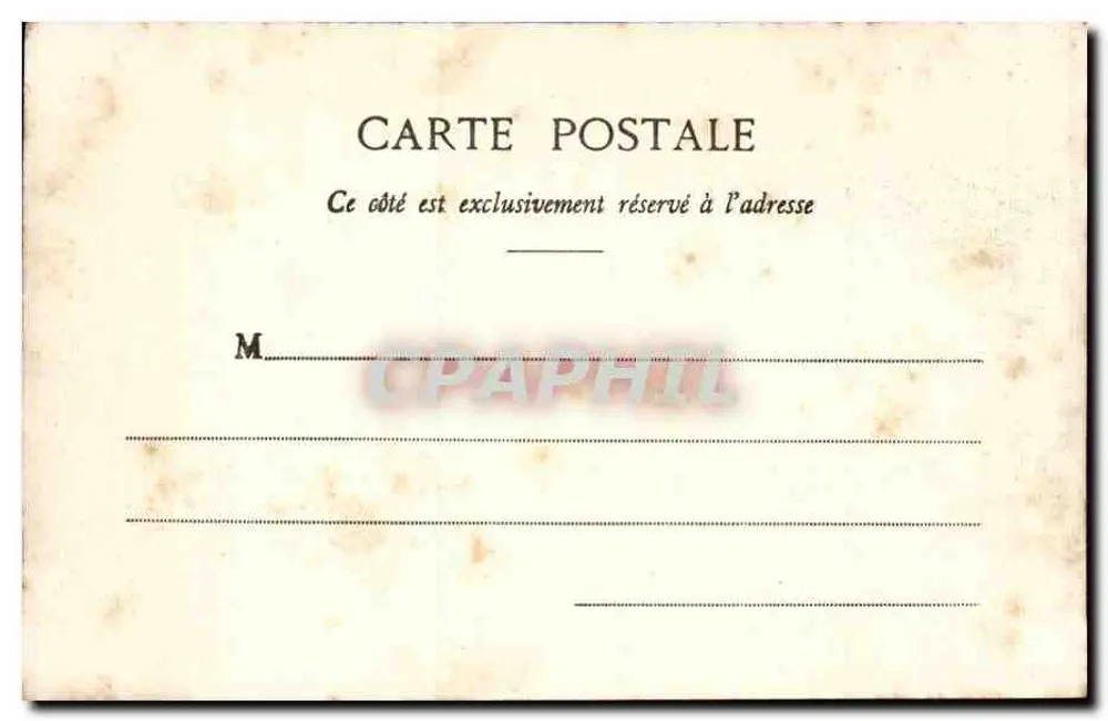 Nancy - Hémicycle de la Caprièrre - Palais du Gouvernement — Maison des Magasins Réunis, Verlag, Nancy - Rückseite