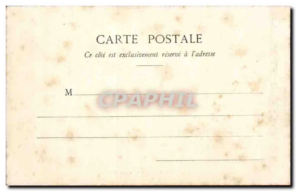 Nancy — Fonte e Praça Callot — Maison des Magasius Réunis, editora, Nancy - Verso