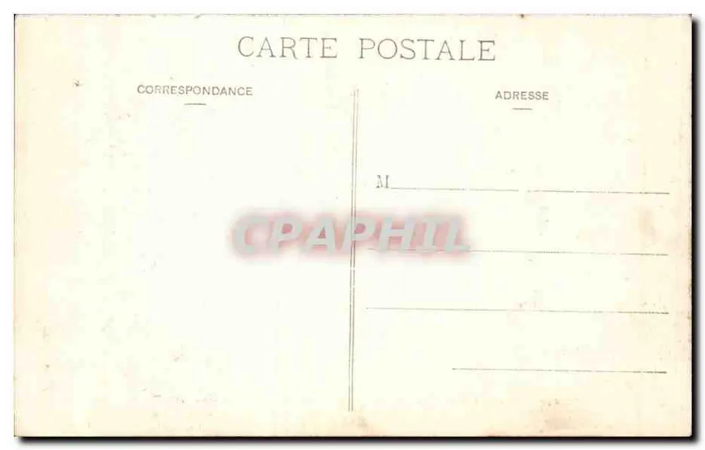 Nancy - Der Carrière-Hemicycle - Palast des Regierung — Verlag RIOU & CIE, Nr. 140 - Rückseite