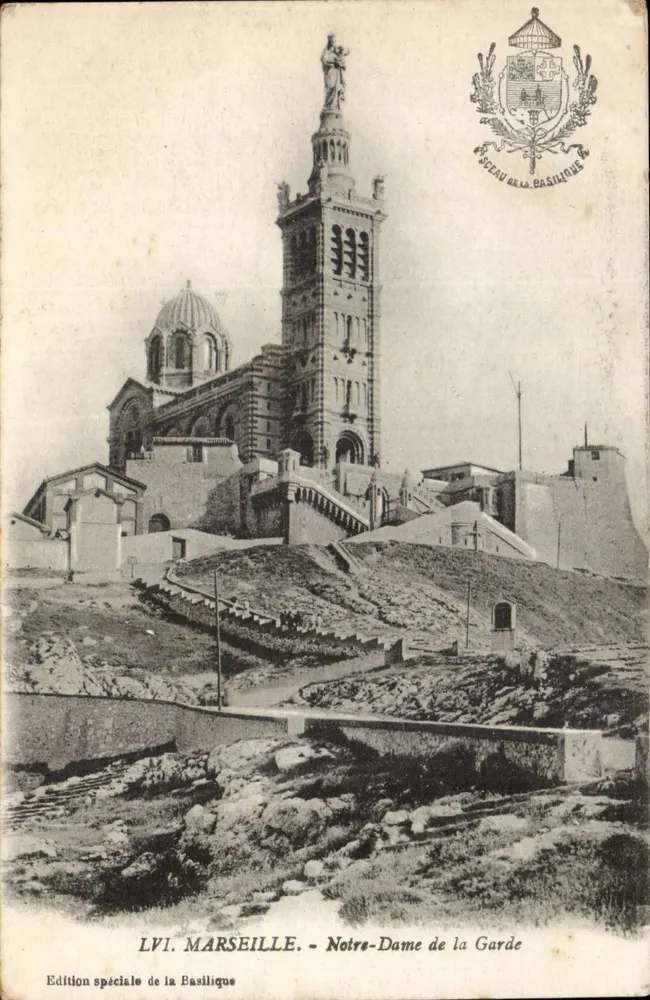 Marseille - Nossa Senhora da Guarda - Edição especial da Basílica - Frente