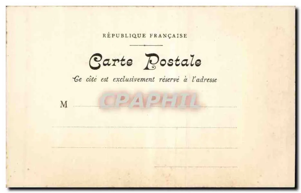 Rouen — A Alta Torre Velha — Coleção das Novas Galerias N° 19 - Verso
