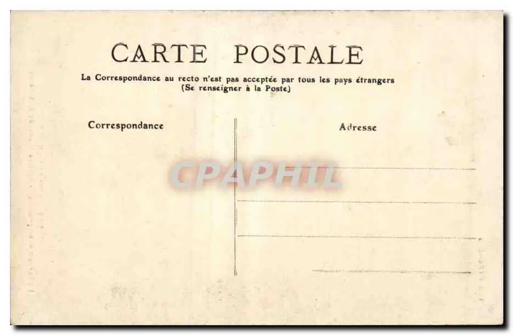 Vernet-les-Bains — Cachoeira Saint-Vincent — editor anônimo, n° 299 - Verso