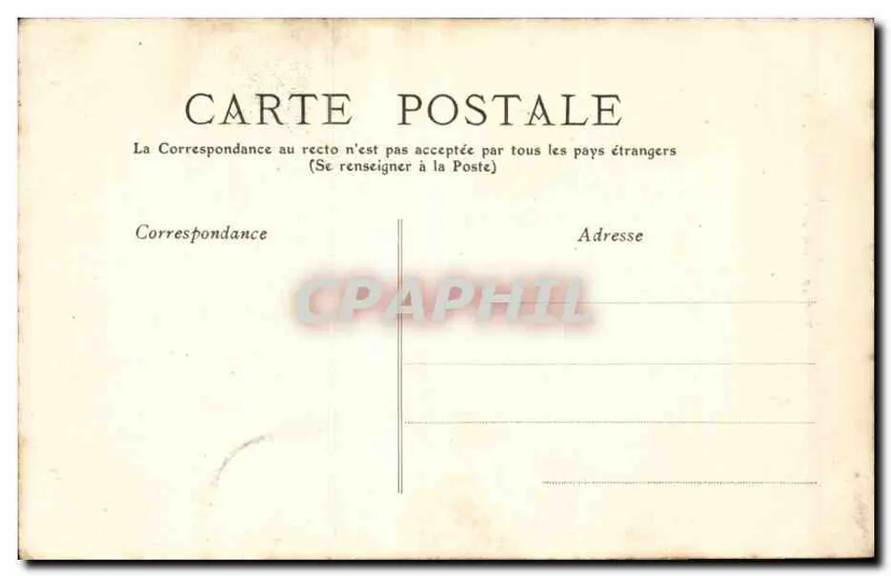 Aufstieg und Eingang der Porte de l'Aude — Carcassonne —n°60 - Rückseite