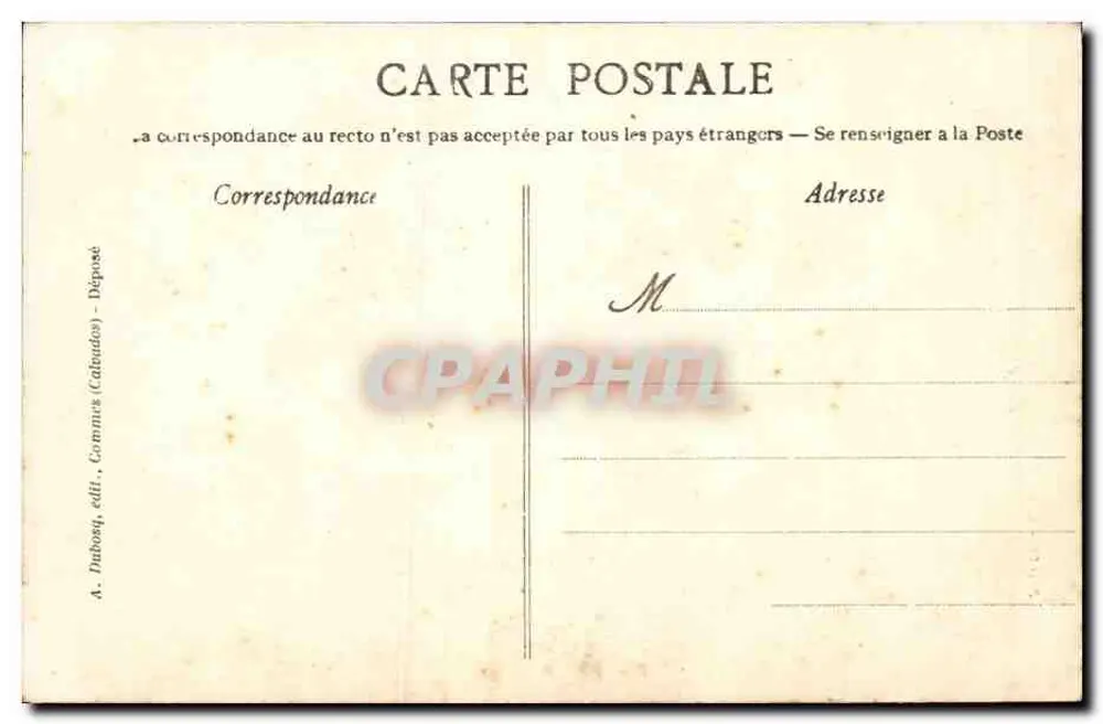 Cerisy-la-Forêt (Manche) - Eingang zur Abtei und Kapelle des Abts - 13. Jahrhundert - Rückseite