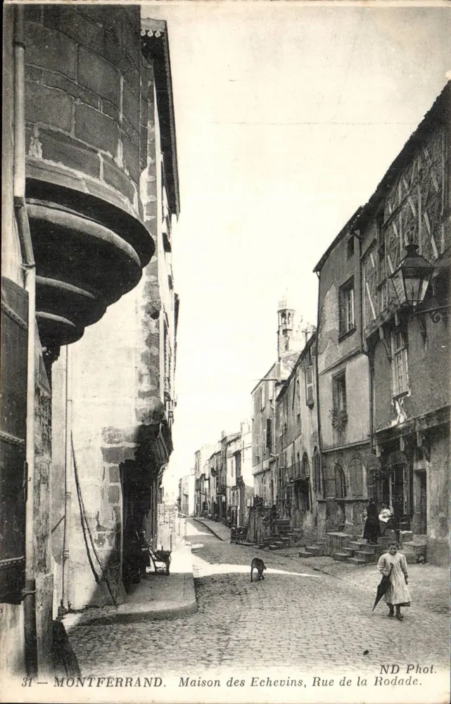 Montferrand — Haus der Schöffen, Rue de la Rodade — ND Phot. - Vorderseite