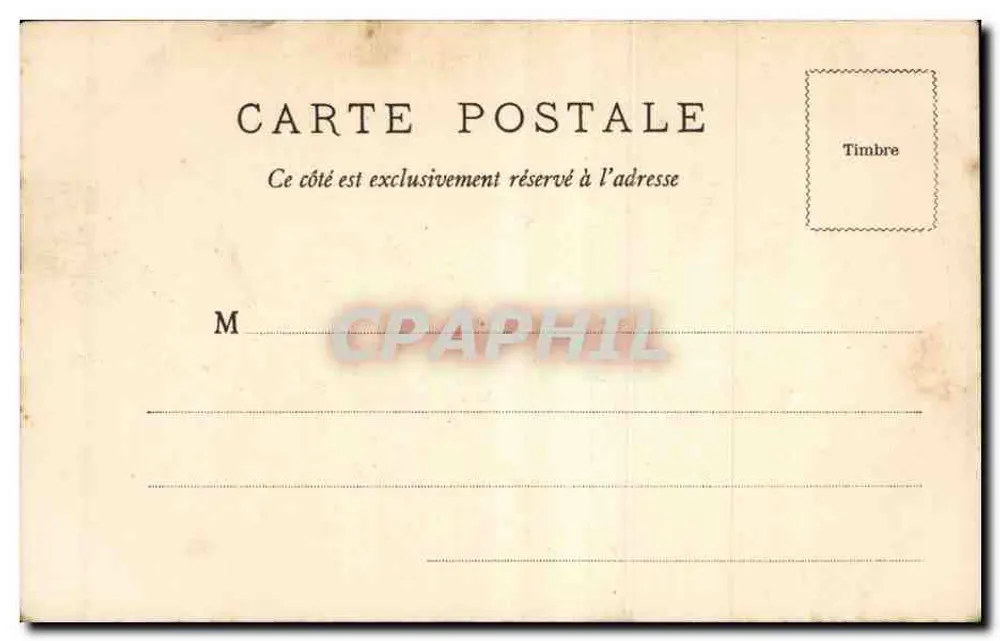 Bordeaux — La Porte Bourgogne — W. F. Iérosé - Achterkant