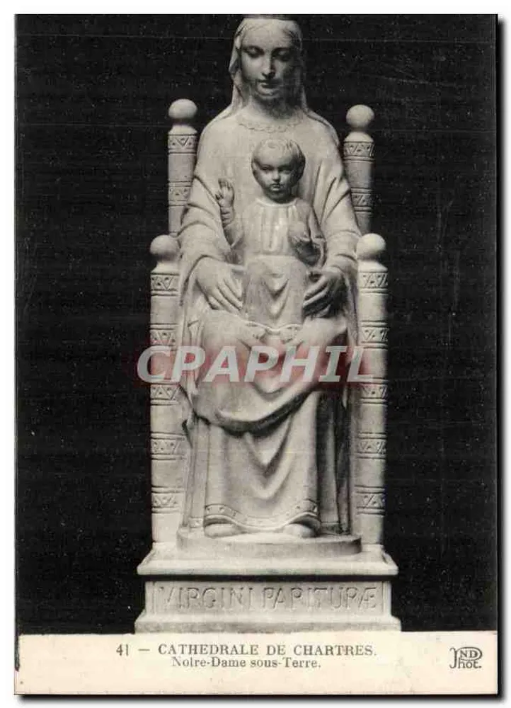 Cattedrale di Chartres — Notre-Dame sotterranea — JND Hoc, n°41 - Recto