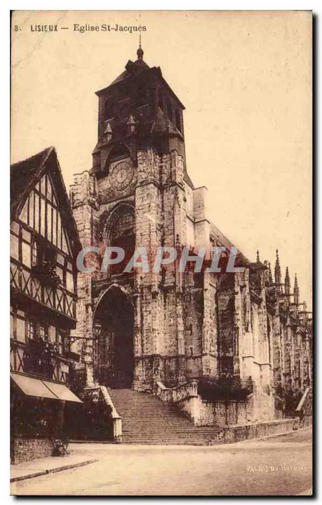 Lisieux — Igreja de São Jacinto — Palácio do Rosário - Frente