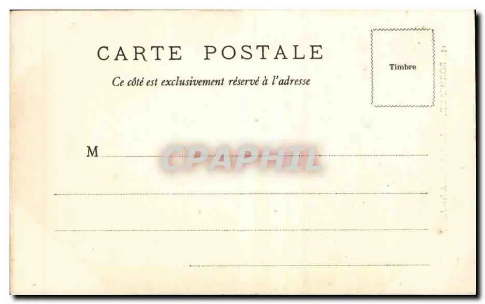 Bordeaux — A Catedral São André — W.P. Depositado - Verso