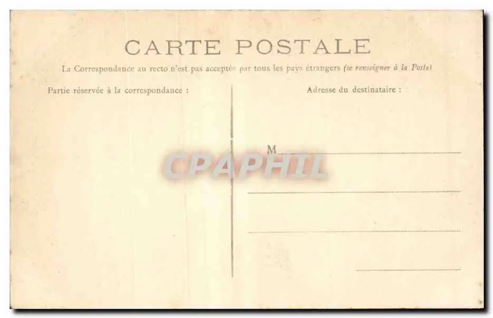 Pouguès-les-Eaux — Avenida dos Suspiros — Coleção J. L. - Verso