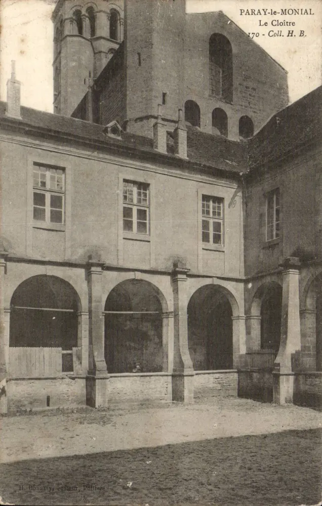 Paray-le-Monial — Klasztor — H. Béranay, Pâlilles - Awers