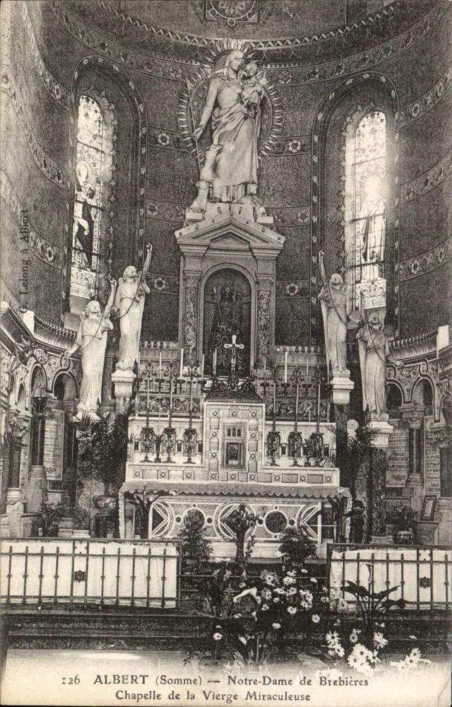 Albert (Somme) — Kapelle der Gottesmutter Miraculous — G. Lelong & Albert, n°126 - Vorderseite