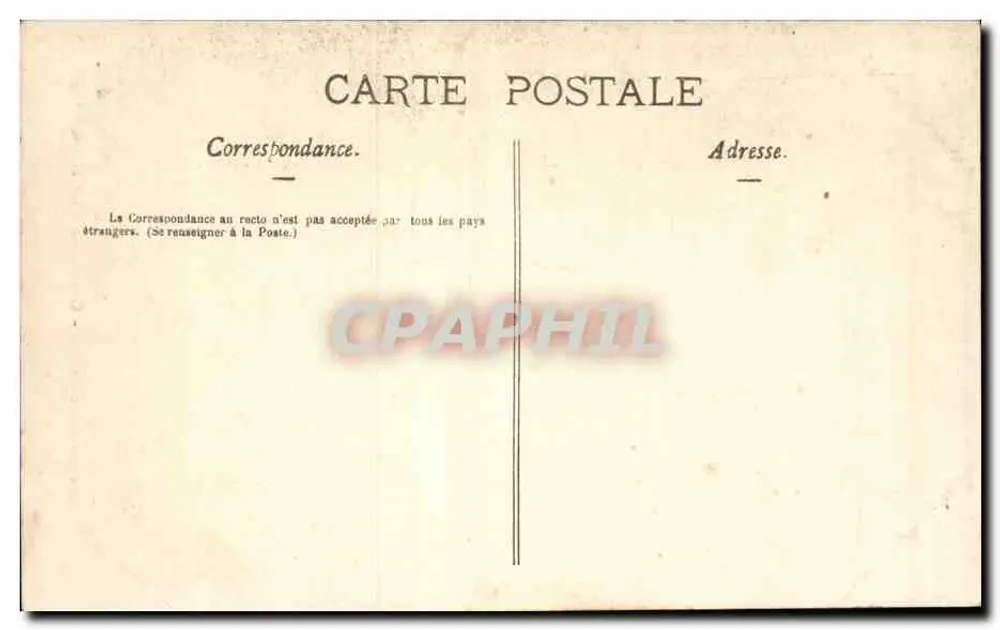 Eaux-Bonnes — Cascata do Grande Carvalho — Les Pyrénées Illustrées n°404 - Verso