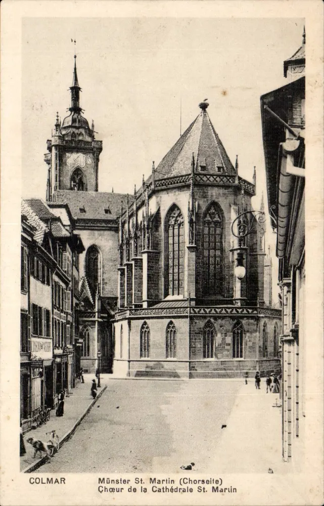 Colmar — Nave da Catedral de São Martinho — editor COLMAR - Frente