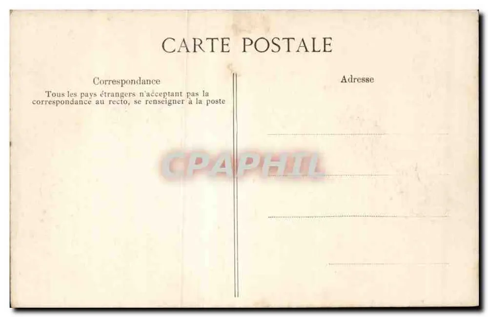 Saint-Germain-en-Laye — Das Schloss — Rest der Trajanssäule — Verlag ELD, Nr. 14 - Rückseite