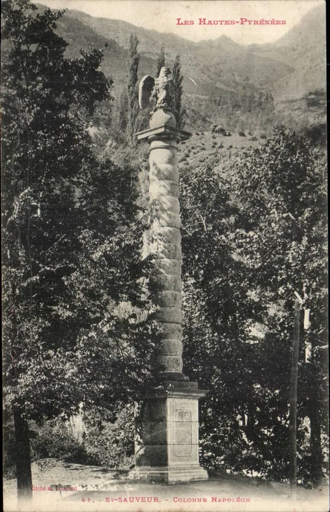 St-Sauveur — Coluna Napoleônica — Editor A. Tranchant, n°44 - Frente