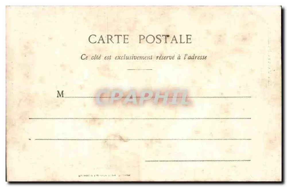 St-Sauveur — Coluna Napoleônica — Editor A. Tranchant, n°44 - Verso