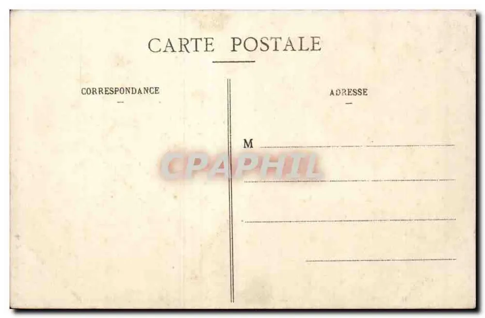Innenansicht der Kapelle Sainte Marie — Fort-Mahon-Plage — Verlag Au Printemps, Ch. Laval - Rückseite