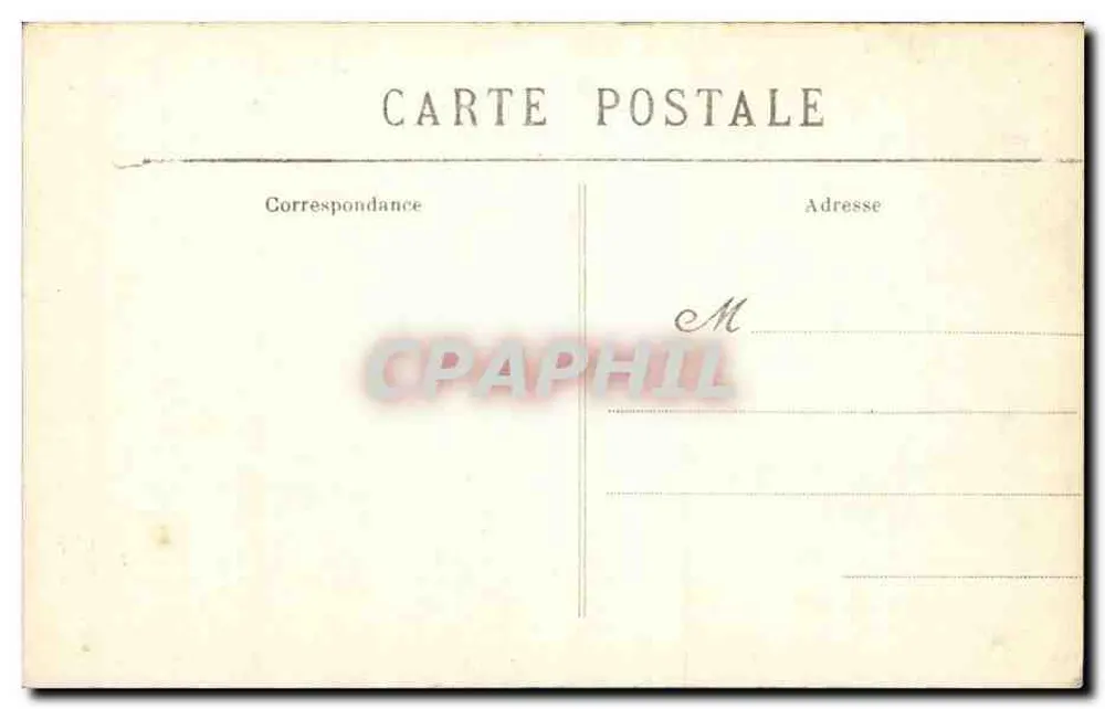 Pont-Croix — Der Portal der Notre-Dame de Roscudon — Sammlung Villard, Quimper, n°141 - Rückseite