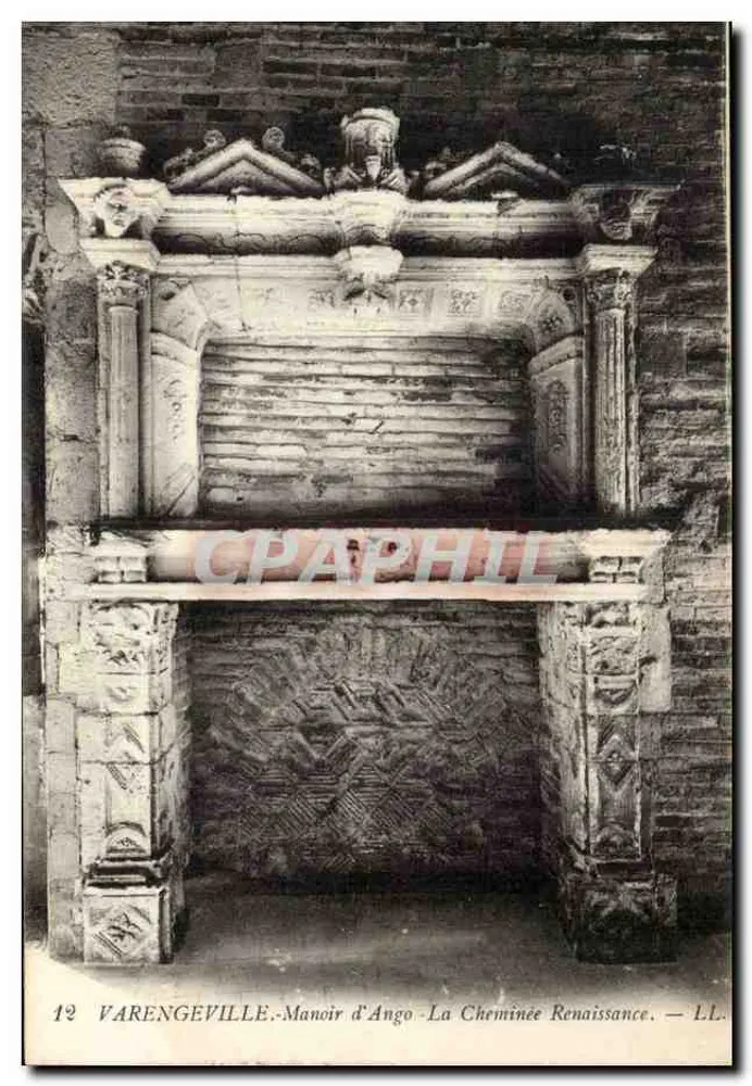 Varengeville - Manoir d'Ango - La Cheminée Renaissance — LL. - Vorderseite