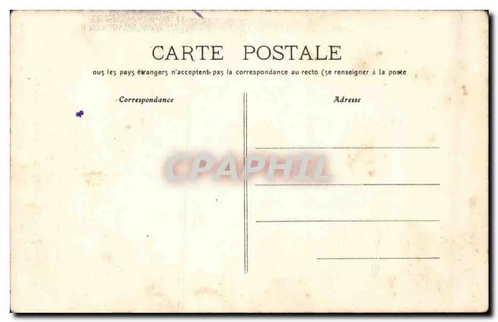 Carpentras — Arco do Triunfo — Edit. J. Brun et Cie, Carpentras - Verso