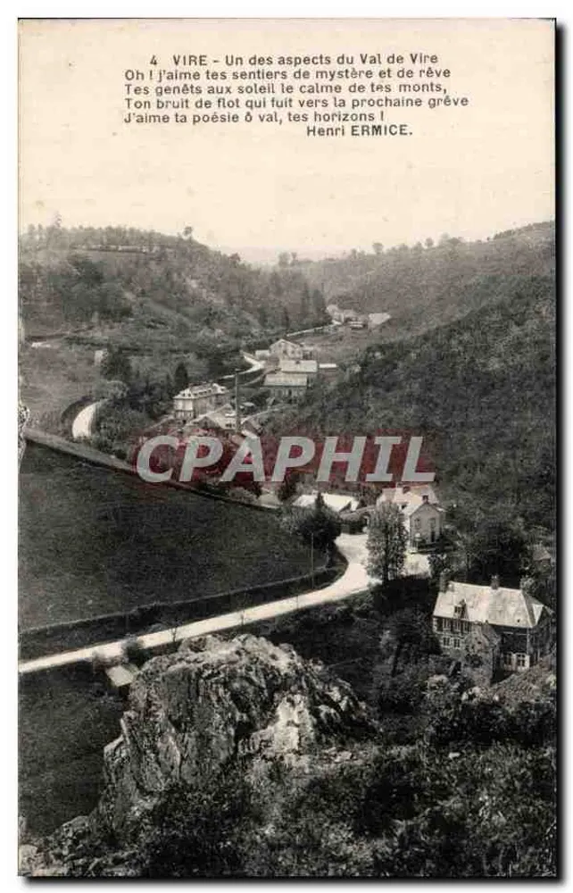 Vire — Einer der Aspekte des Val de Vire — Henri ERMICE - Vorderseite