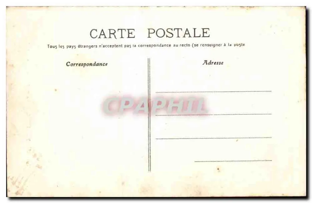 Carpentras — Porta Orange, widok z przodu — Wyd. J. Brun et Cie, Carpentras - Rewers