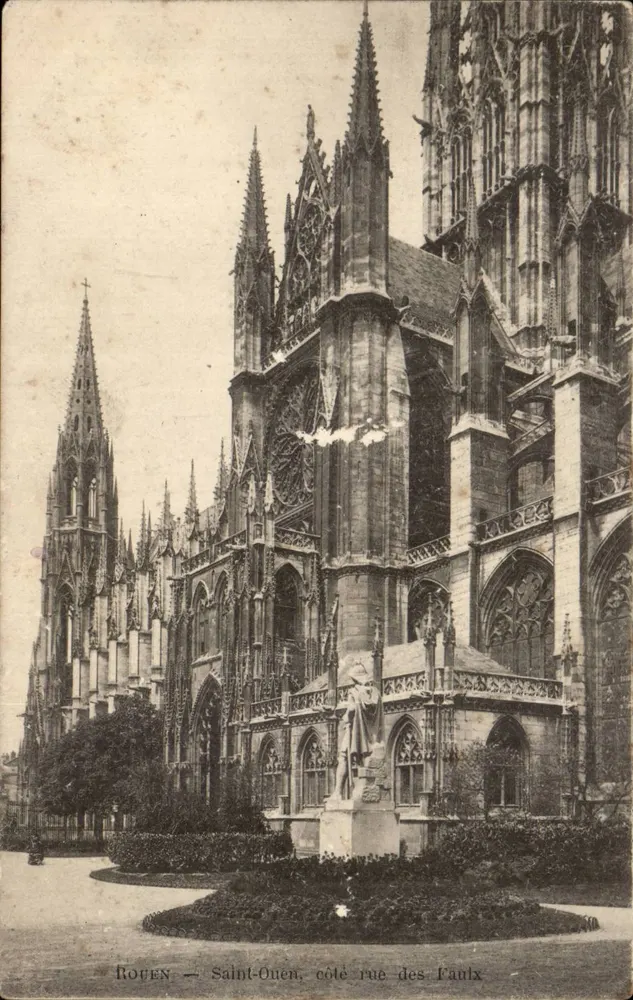 Rouen — Saint-Ouen, Seite der rue des Faux - Vorderseite