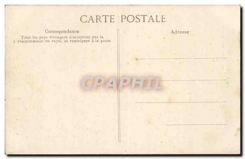 Caen — Detalle de la Abside de la Iglesia de San Pedro — La Normandía, n° 913 - Reverso