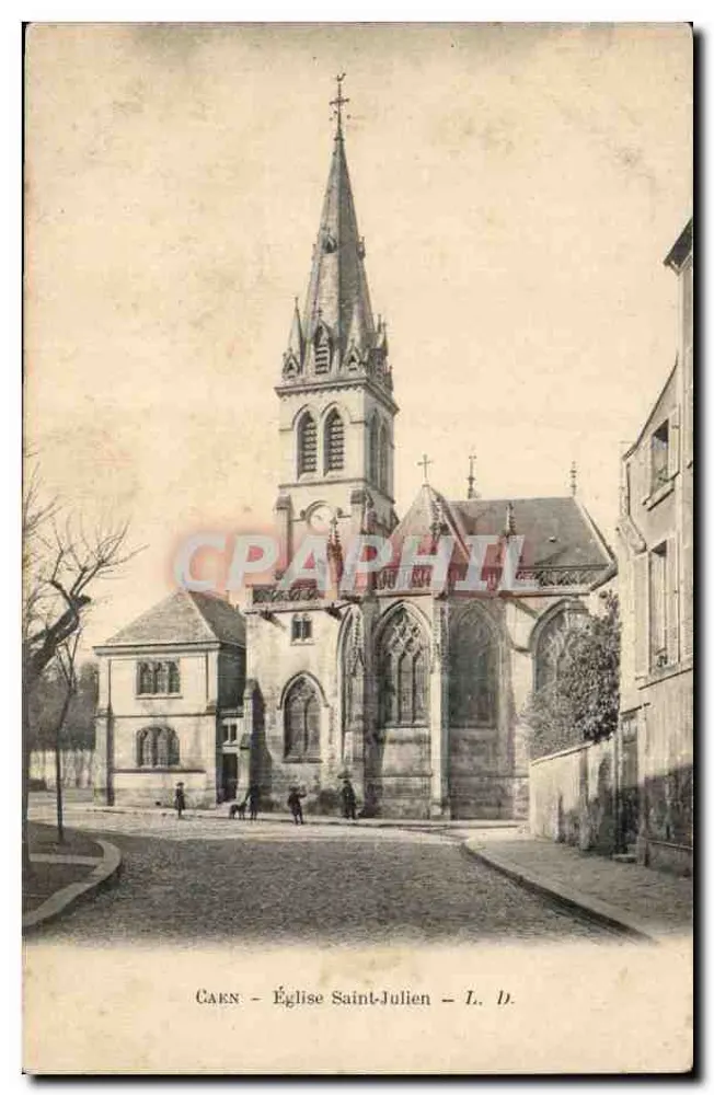 Caen - Igreja de São Julião — L. D. - Frente